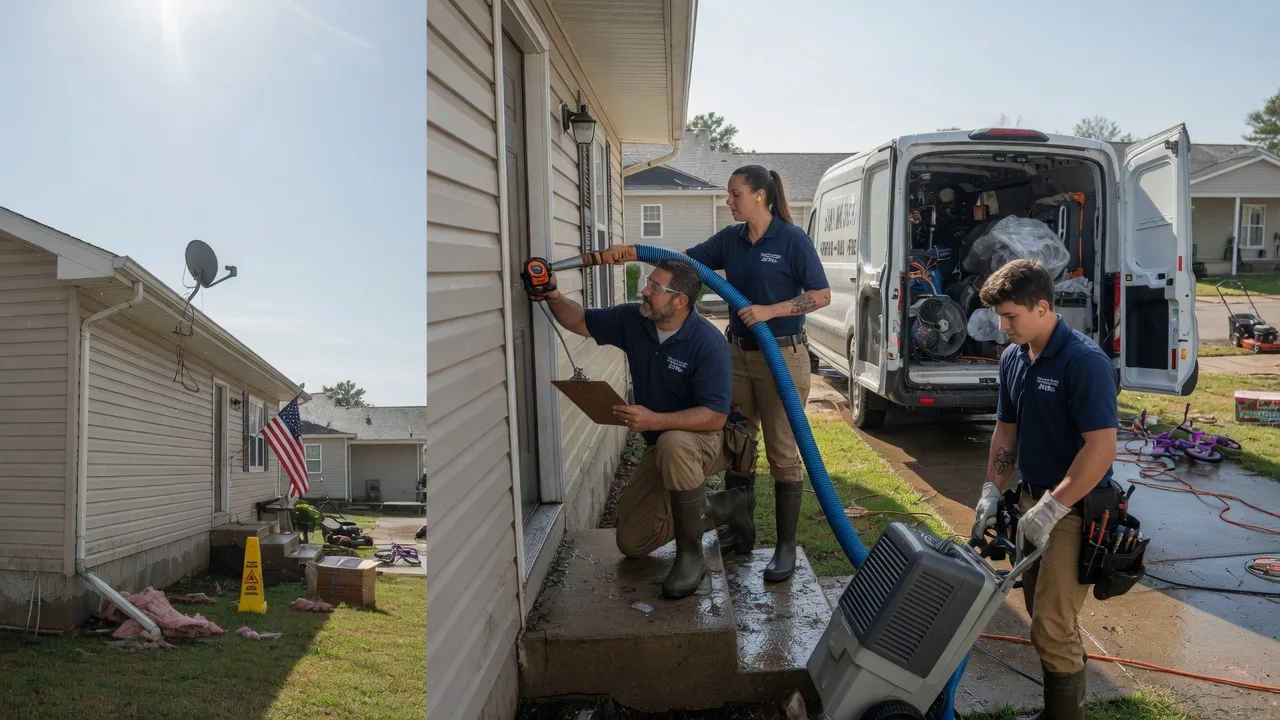 Ceiling Water Damage Restoration in Powers, MI near me